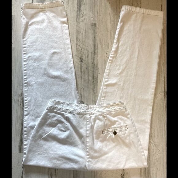 Vintage Benard White Mom High rise Jeans Size 8 - Picture 6 of 7